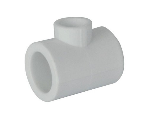Тройник PP-R бел перех Дн110х90х110 VALFEX 10109010 Тройник PP-R бел перех Дн110х90х110 VALFEX 10109010