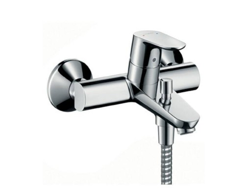 Смеситель для ванны и душа, Hansgrohe, Focus, цвет-хром Смеситель для ванны и душа, Hansgrohe, Focus, цвет-хром