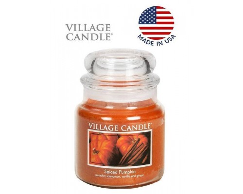 Декоративная свеча Village Candle Пряная тыква (389 грамм)