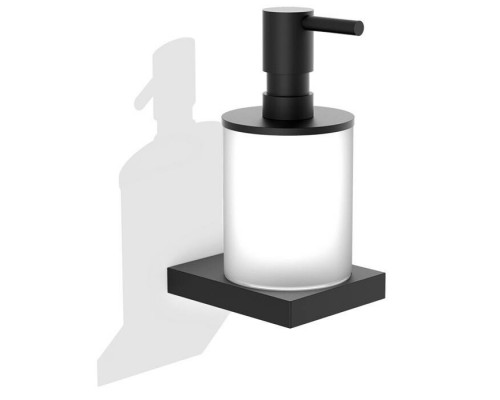 Дозатор для жидкого мыла, Decor Walther, Contract, WSP, шгв 80-110-160, цвет дозатора-черный матовый
