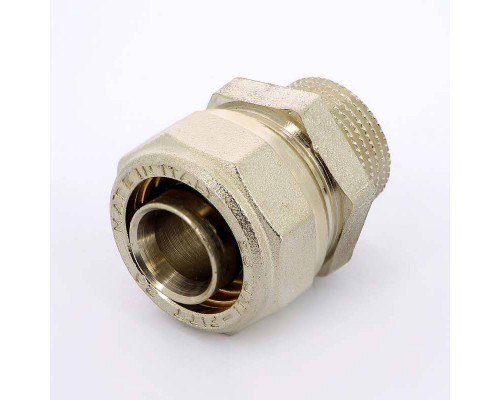 Муфта обжим-Н никелированная UNI-FITT 26х3/4" Муфта обжим-Н никелированная UNI-FITT 26х3/4"
