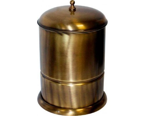 Boheme Medici Мусорное ведро напольное 21х21хh33 см, цвет: бронза 10608