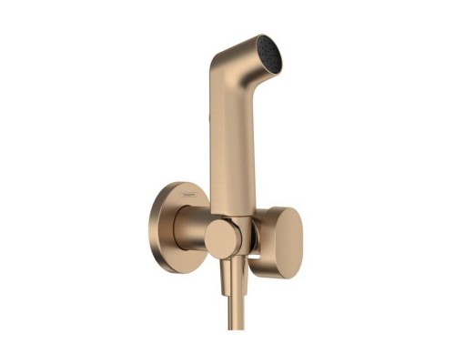 Гигиенический душ, Hansgrohe, Bidette S EcoSmart , цвет-шлифованная бронза