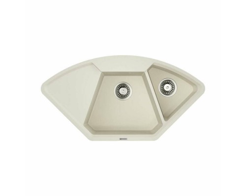 Мойка, OMOIKIRI, Yonaka, шгв 980-510-220, отверстия для смесителя-3 промаркированных, цвет-пастила