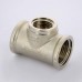 Тройник В никелированный UNI-FITT 3/4"x1/2"x3/4"