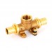 Водорозетка надвижная В латунная REHAU 20x1/2"x20 надвижная PPSU
