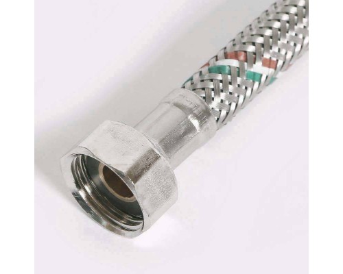 Гибкая подводка для воды UNI-FITT DN 8 ВВ 1/2" 50 см оплетка из нержавеющей стали Гибкая подводка для воды UNI-FITT DN 8 ВВ 1/2" 50 см оплетка из нержавеющей стали
