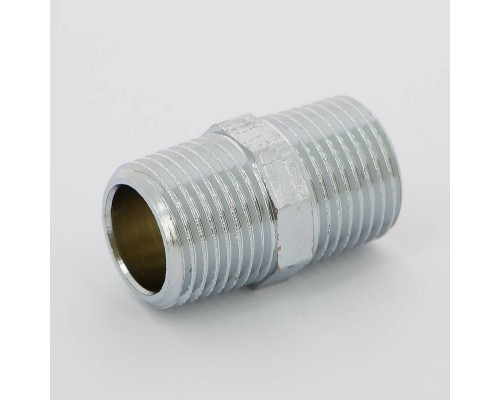 Ниппель бронза Viega 1/2" хромированная Ниппель бронза Viega 1/2" хромированная