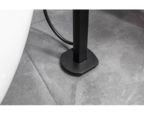 Allen Brau Infinity Смеситель для ванны с душем, цвет: черный матовый 5.21009-31