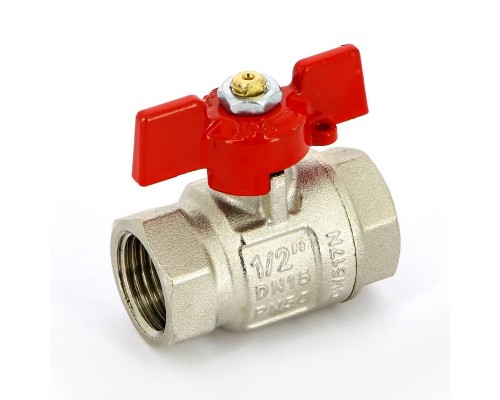 Кран шаровой ВВ 1/2" UNI-FITT полнопроходной бабочка Кран шаровой ВВ 1/2" UNI-FITT полнопроходной бабочка
