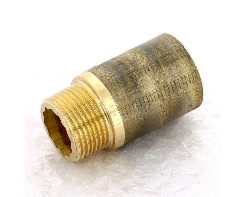 Удлинитель НВ хромированная бронза Viega 1/2" x 15