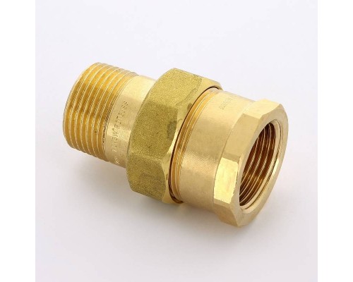 Разъемное соединение с плоским уплотнением бронза VIEGA НВ 1"