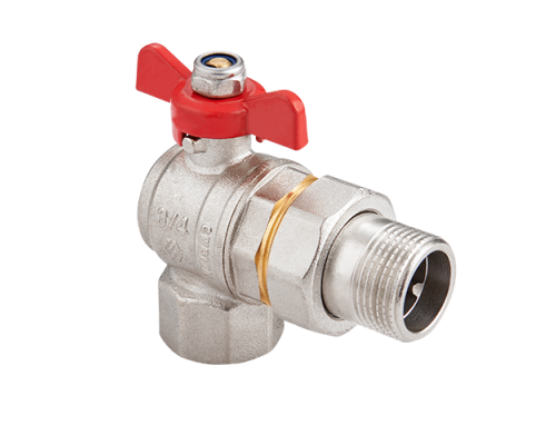 Кран-американка угловой MVI 1/2" вн.-нар. бабочка Кран-американка угловой MVI 1/2" вн.-нар. бабочка