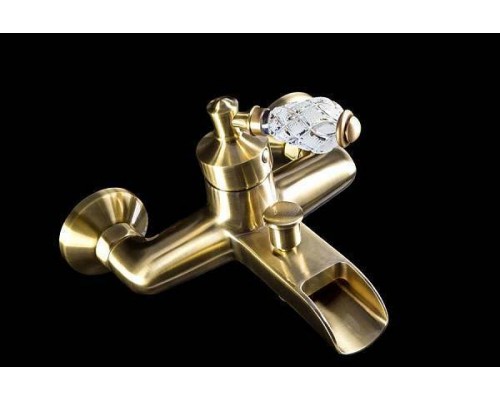 Boheme Vogue Crystal Смеситель для ванны, одноручковый, цвет: бронза матовая 203-CRST Boheme Vogue Crystal Смеситель для ванны, одноручковый, цвет: бронза матовая 203-CRST