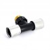 Тройник пресс-Н1/2" PVDF HENCO 50х1"1/2х50