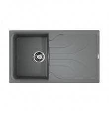 Omoikiri Yasugata 86-GR Кухонная мойка Tetogranit 86x50 см, цвет: leningrad grey 4993546