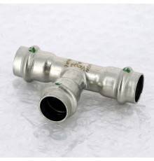 Тройник пресс нержавеющая сталь Sanpress Inox VIEGA 18