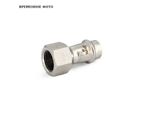 Муфта пресс-В UNI-FITT 22 х 3/4" нержавеющая сталь