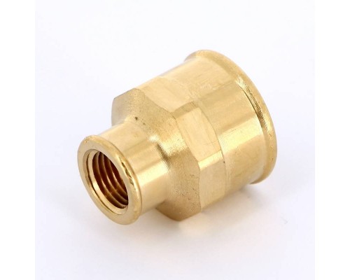 Муфта ВВ бронза Viega 1/2" x 1/4" Муфта ВВ бронза Viega 1/2" x 1/4"