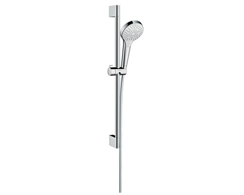 Душевой гарнитур HansGrohe HG Croma Select S Multi со штангой 65 см белый/хром