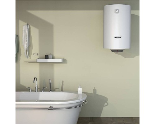 Водонагреватель электрический накопительный Ariston PRO1 R 50л круглый эмаль мех.упр-е