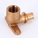 Водорозетка надвижная В бронза REHAU 16х1/2" Rx+