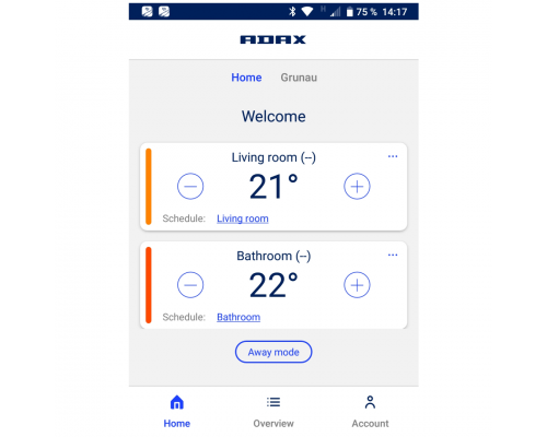Конвектор электрический Adax NEO H04 KWT W
