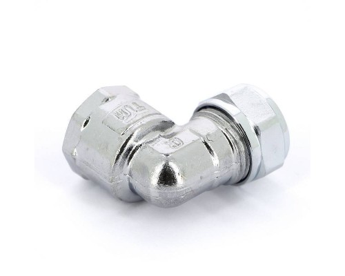 Угол обжим-В хромированный TIEMME 12х1/2"