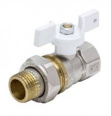 Кран шар лат 1107 Standard нк Ду25 Ру25 м/амер полн баб Aquasfera 1107-03