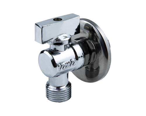 Кран шар угл лат быт G1/2"х3/4" Ру10 р/р с/отр Aquasfera 1042-02