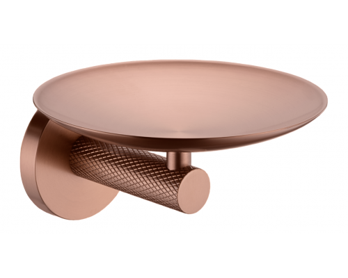 Boheme Uno Мыльница с латунной чашей, подвесная, цвет: brushed bronze 10973-BRB