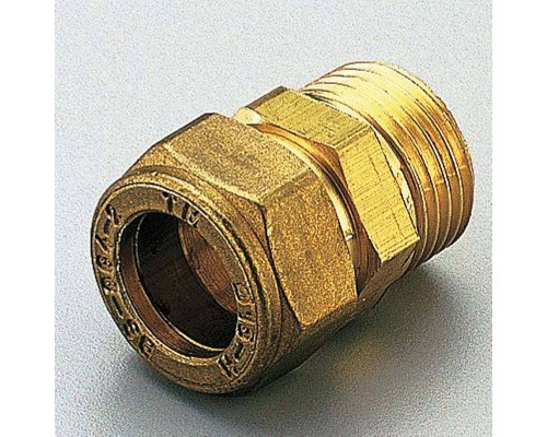 Муфта обжим-Н TIEMME с повышенной устойчивостью к вымыванию цинка 10х1/2"