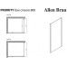Allen Brau Priority Боковая стенка 80x200h см, цвет: хром 3.31040.00