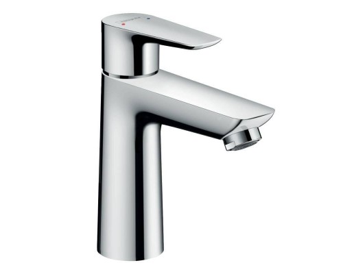 Смеситель для раковины HansGrohe 110 HG Talis E однорычажный со сливным гарнитуром хром