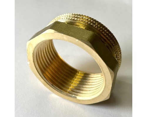 Футорка резьбовая DN40х32 Н 1.1/2 x В 1.1/4 латунь