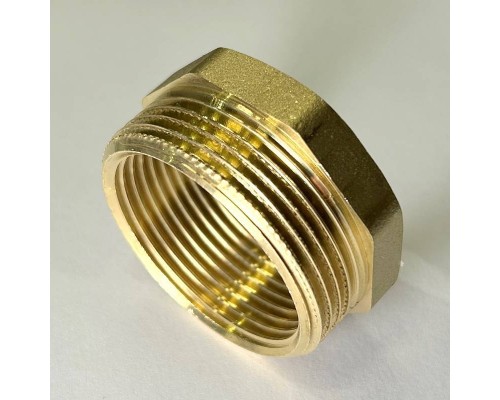 Футорка резьбовая DN40х32 Н 1.1/2 x В 1.1/4 латунь