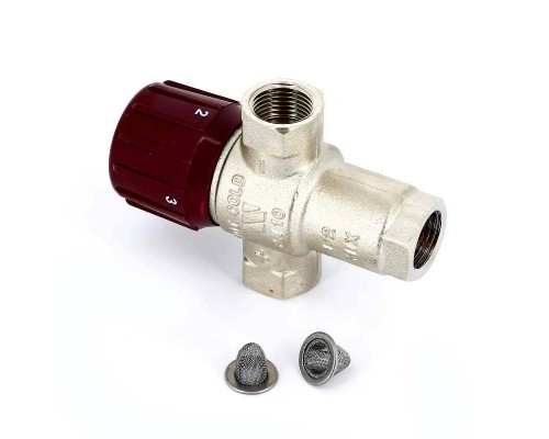 Термосмеситель AQUAMIX WATTS Ind 62C для ГВС 1/2"В диапазон регулирования 42-60˚C