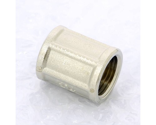 Муфта В никелированная TIEMME 1/2"