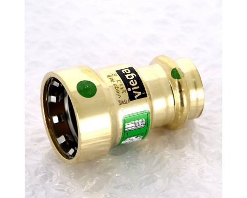 Муфта Megapress-пресс Viega DN20 3/4" x 22 бронза, Megapress, SC-Contur