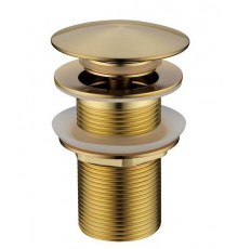 Boheme Донный клапан, автомат(клик-клак), цвет: золото матовое 612-MG