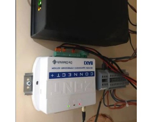 Система удаленного управления котлом Baxi ZONT Connect+ интерфейс OpenTherm