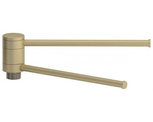 Сунержа Полотенцедержатель 360 подвесной для полотенцесушителя, длина 20 см, цвет: матовая шампань 022-2003-0200