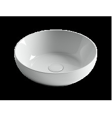 Ceramica Nova Element Умывальник чаша накладная круглая 37х37 см, цвет белый CN6020
