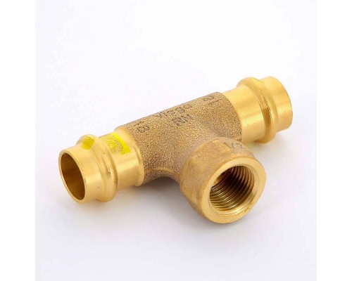 Тройник пресс-В бронза Profipress G VIEGA 18х1/2"х18
