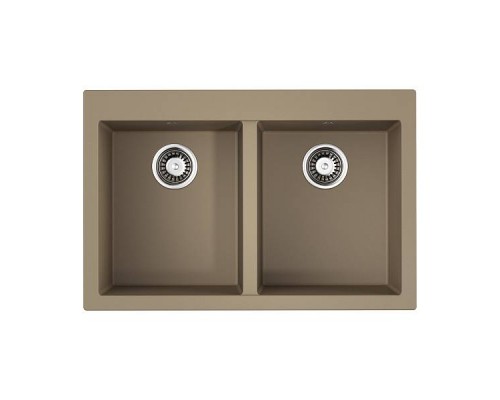 Omoikiri Bosen 80-2-SA Кухонная мойка Tetogranit 80x53 см, цвет: бежевый 4993838