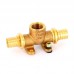 Водорозетка надвижная В латунная REHAU 20x1/2"x20 надвижная PPSU
