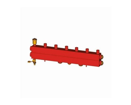 Коллектор д/котел 1 1/4" вн/р 3к 1" н/р Giacomini R586SEY03