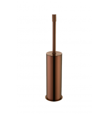Boheme Uno Ершик для унитаза напольный с латунной колбой, цвет: brushed bronze 10979-BRB