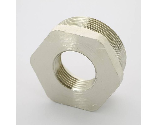 Футорка НВ Uni-Fitt 2" x 1" никелированная Футорка НВ Uni-Fitt 2" x 1" никелированная