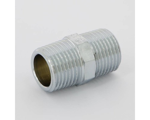 Ниппель бронза Viega 1/2" хромированная Ниппель бронза Viega 1/2" хромированная
